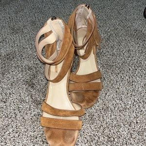 Camel sandals